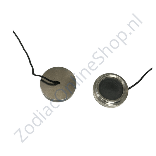 Z2108 - tampa de fecho nickel plated