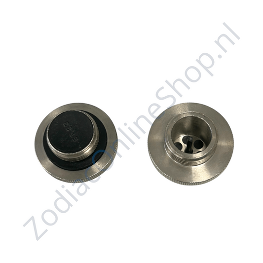 Z2107 - válvula de montagem nickel plated