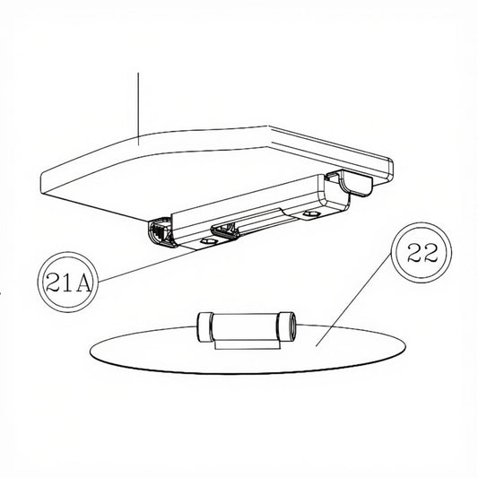 Z60519 - banco 95 cm - modelos de 2005 a 2014 - cinzento - Quickfit